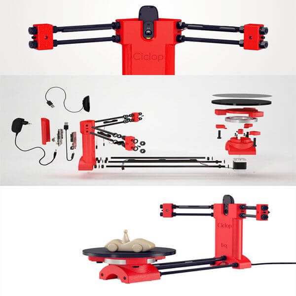 BQ Ciclop 3D Scanner setup