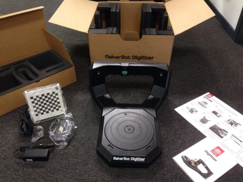 Makerbot Digitizer setup