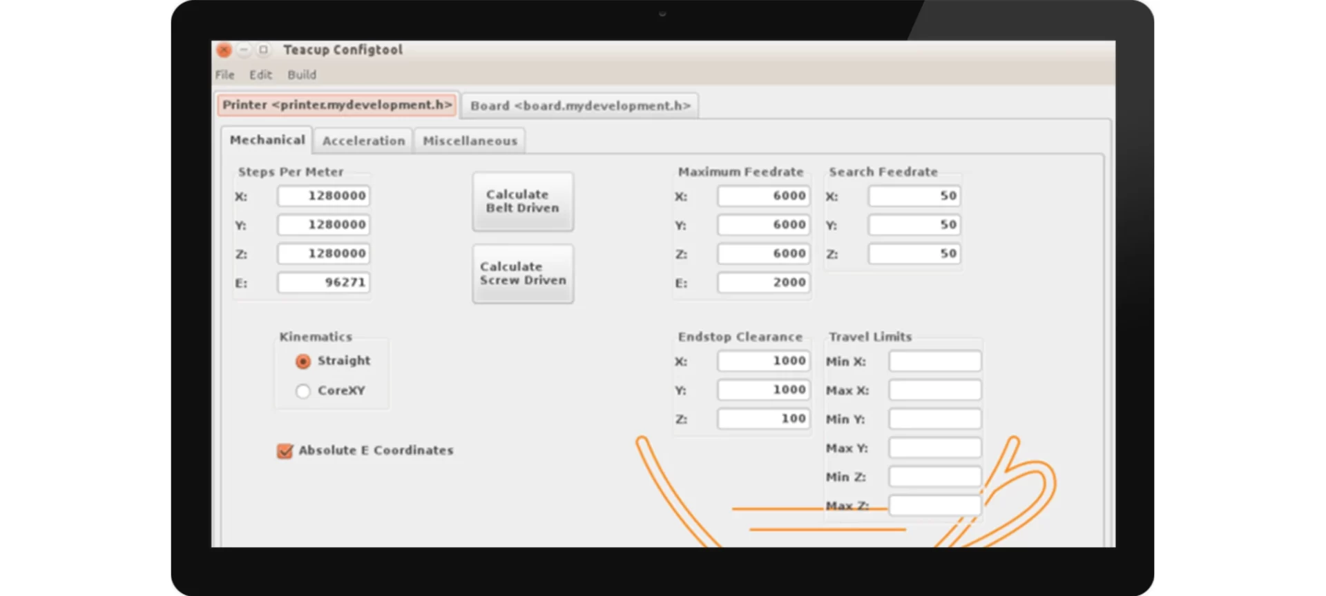 teacup configtool