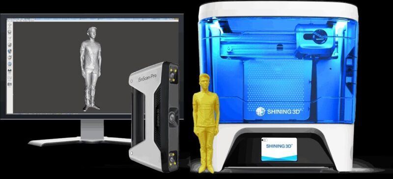 Shining3D Einscan Pro scan quality