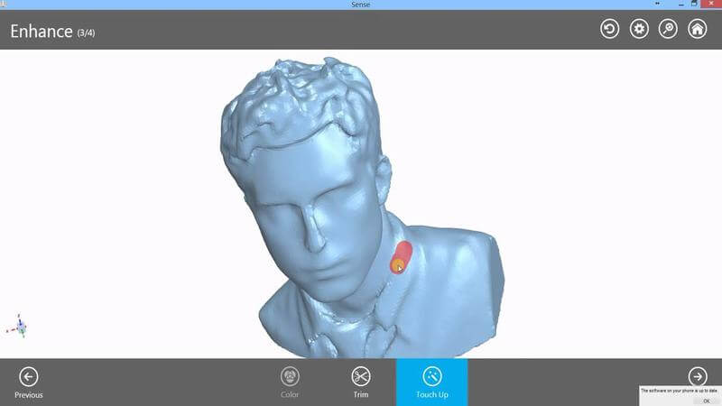 3D Systems Sense 2 software