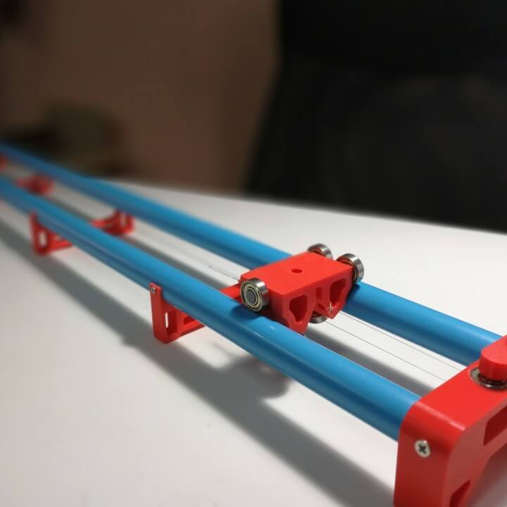 camera slider 3D model